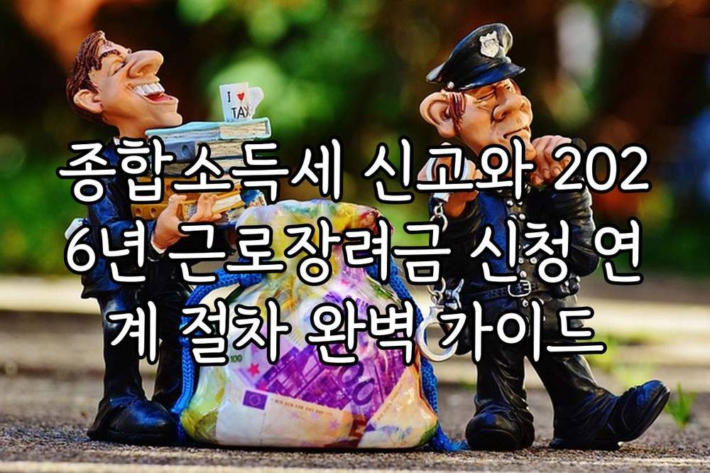 종합소득세 신고와 2026년 근로장려금 신청 연계 절차 완벽 가이드
