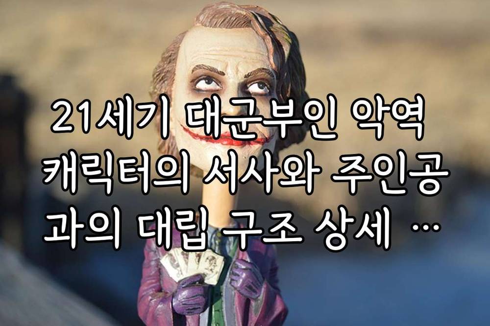 21세기 대군부인 악역 캐릭터의 서사와 주인공과의 대립 구조 상세 분석