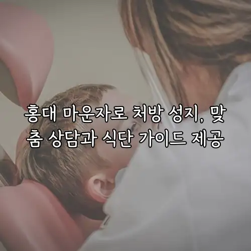 홍대 마운자로 처방 성지, 맞춤 상담과 식단 가이드 제공