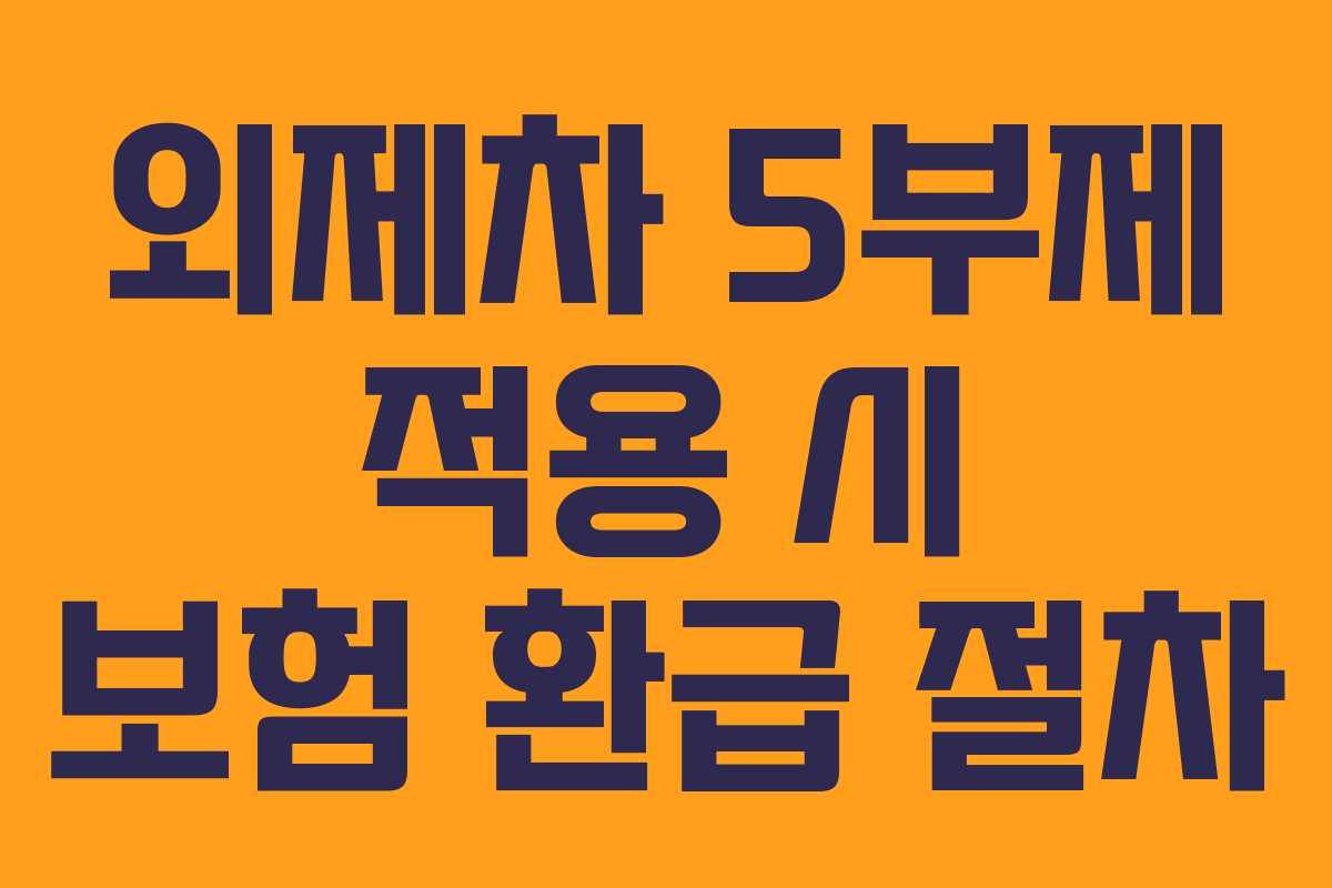 외제차-5부제-적용-시-보험-환급-절차
