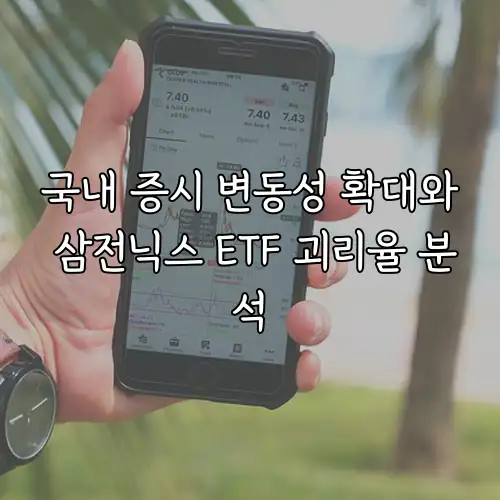 국내 증시 변동성 확대와 삼전닉스 ETF 괴리율 분석